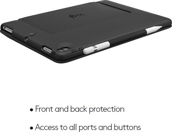 Logitech Slim Combo Verlichte Toetsenbord Case voor iPad Pro 12.9 met Smart Connector Qwerty Logitech Slim Combo Verlichte Toetsenbord Case voor iPad Pro 12.9 met Smart Connector Qwerty