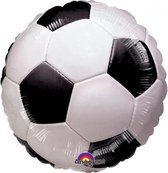 Voetbal 45cm (flat) Rond Folie (geleverd leeg)