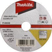 Makita B-12239 Doorslijpschijf - 125 x 22,23 x 1mm - RVS (10st)