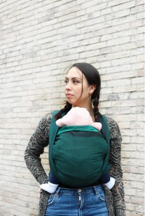 Yaro Newborn Emerald Black -- Ring Sling — afbeelding 2