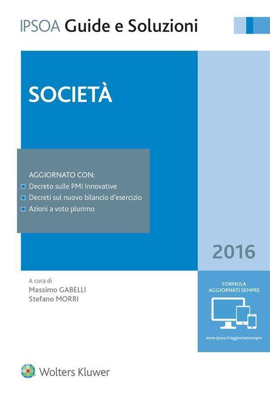 Società 2016 - cover
