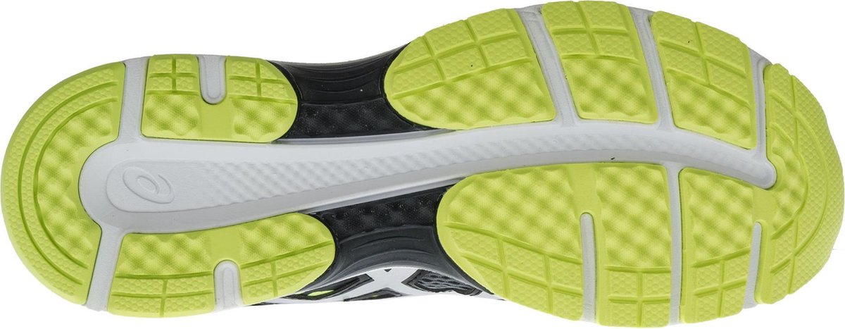 Asics Gel-Pulse 9 Hardloopschoenen - Maat 40.5 - Mannen - donker  grijs/zwart/geel/zilver | bol.com