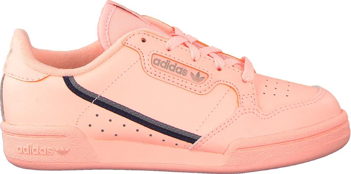 Adidas Meisjes Sneakers Continental 80 C - Roze - Maat 32 | bol