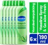 Vaseline Spray & Go Aloe Fresh (Aloe Vera)- 6 x 190 ml - Bodylotion - voordeelverpakking