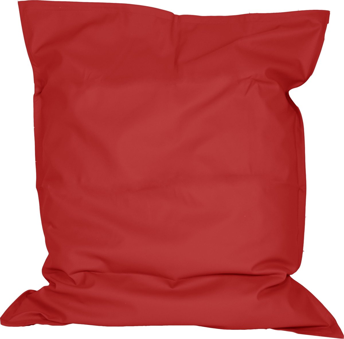 Zitzak Leatherlook Rood met binnenzak maat 140x170 cm