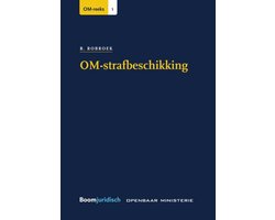 Omslag van OM-reeks 1 - OM-strafbeschikking