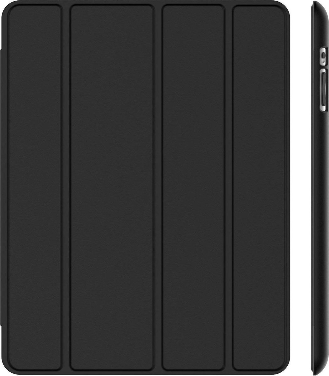 iPad 2 / 3 / 4 Hoes - Smart Cover Book case hoesje Zwart