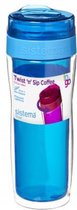 Sistema To Go Twist 'n Sip Coffee - isoleerbeker 490ml - blauw