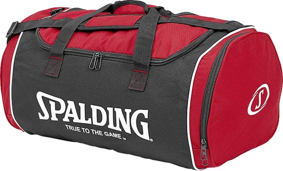 Spalding Sporttas - rot/schwarz/weiß - L | bol