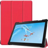 Cazy Lenovo Tab P10 hoesje - Smart Tri-Fold Case - rood