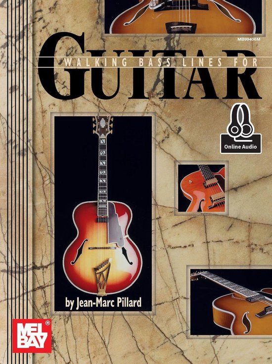 Walking Bass Lines for Guitar - cover