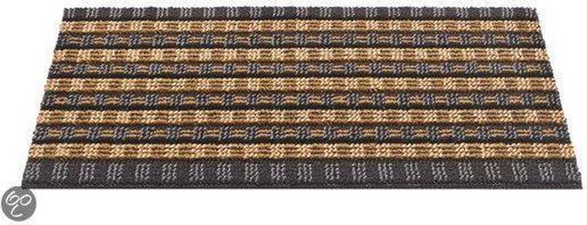 Hamat Deurmat Quadro Scrape grijs 40x60cm