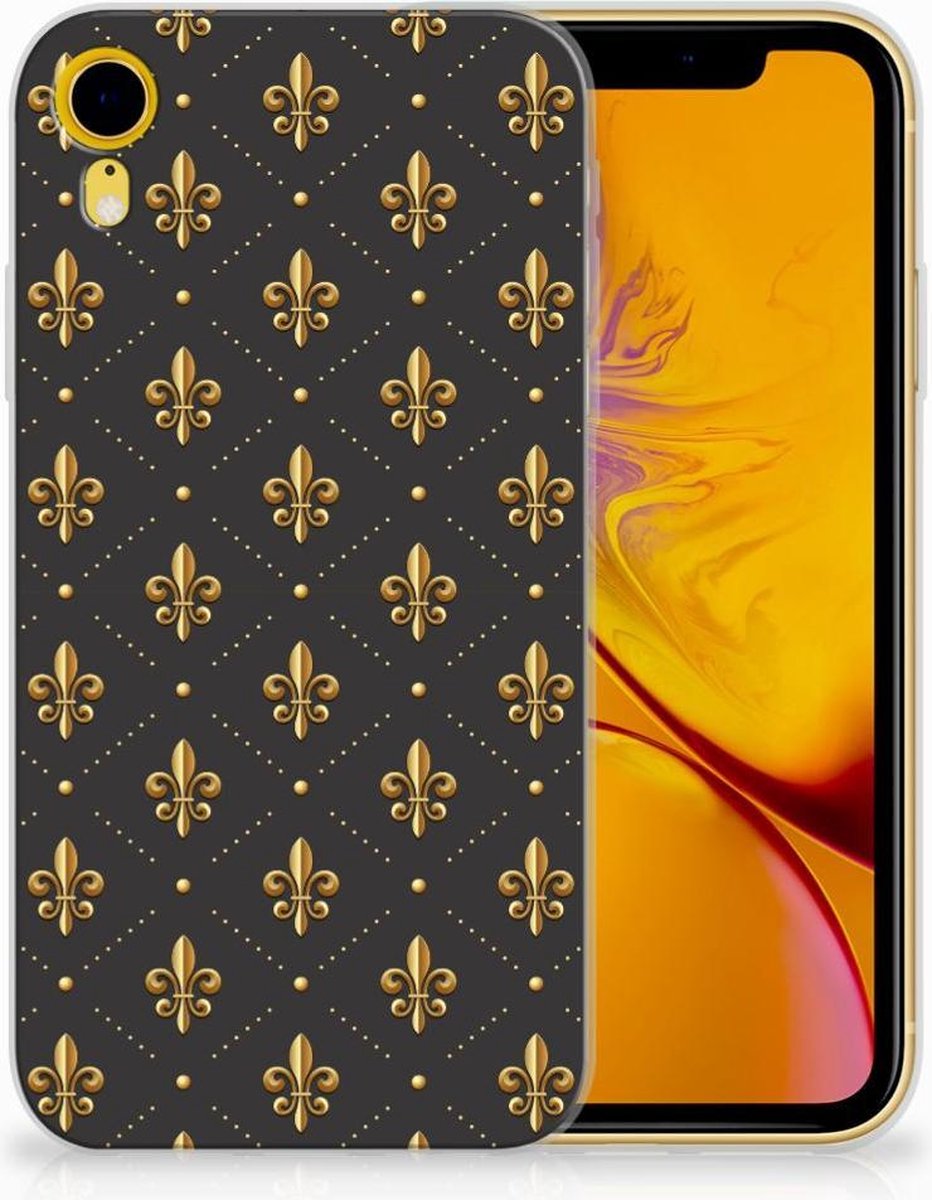 Apple iPhone Xr TPU bumper Franse Lelie