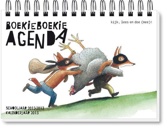 Cover van het boek 'Boekieboekie Agenda  / 2013'