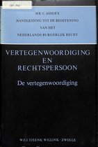 Mr. C. Asser's handleiding tot de beoefening van het Nederlands burgerlijk recht. Deel 2-1 Vertegenwoordiging en rechtspersoon. De vertegenwoordiging