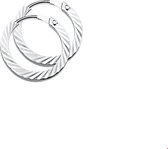 Robimex Collection oorringen 16mm – Zilver