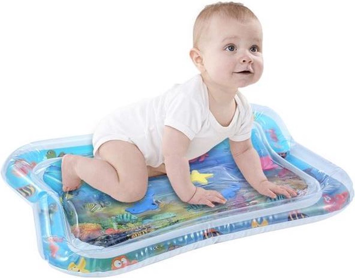 Opblaasbare baby water speelmat - oceaan - babymat | bol.com
