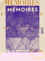 Omslag Mémoires