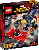 Lego Super Heroes 76077 Iron man: Detroit Steel Valt Aan