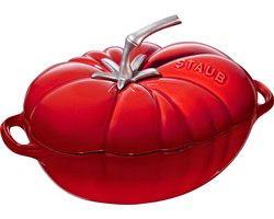 Staub Braadpan Tomaat Kersenrood 25 cm / 3 L