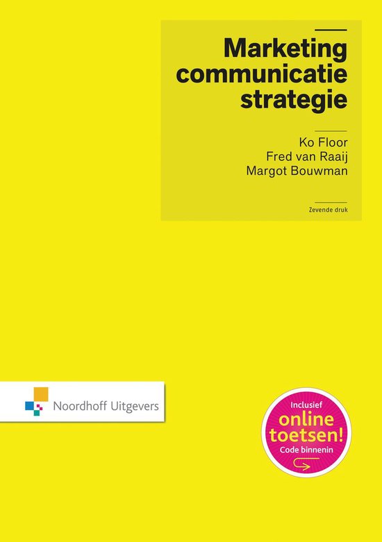 Marketingcommunicatiestrategie incl. toegang tot Prepzone