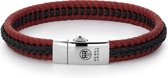 Rebel&Rose armband - Dual Twisted Black-Red