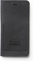 Zuiver leren Zenus hoesje voor IPhone 6 Black Tesoro Stitch Diary - Black - iphone 6 hoesje - iphone 6s hoesje - leren iphone 6 / 6s hoesje