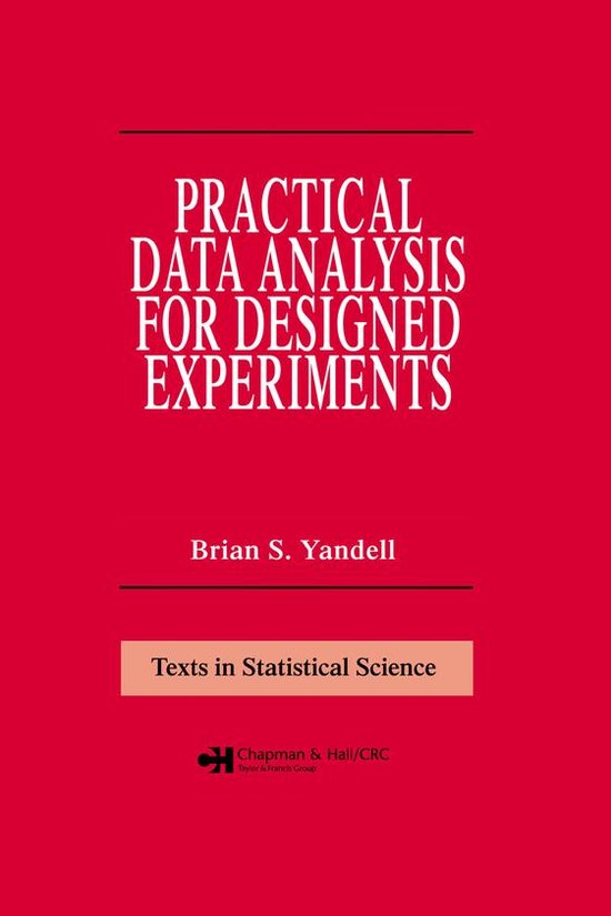 Chapman & Hall/CRC Texts in Statistical Science - Practical  ... - cover