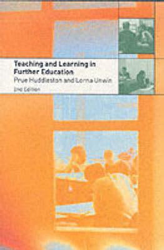 Teaching and Learning in Further Education - cover