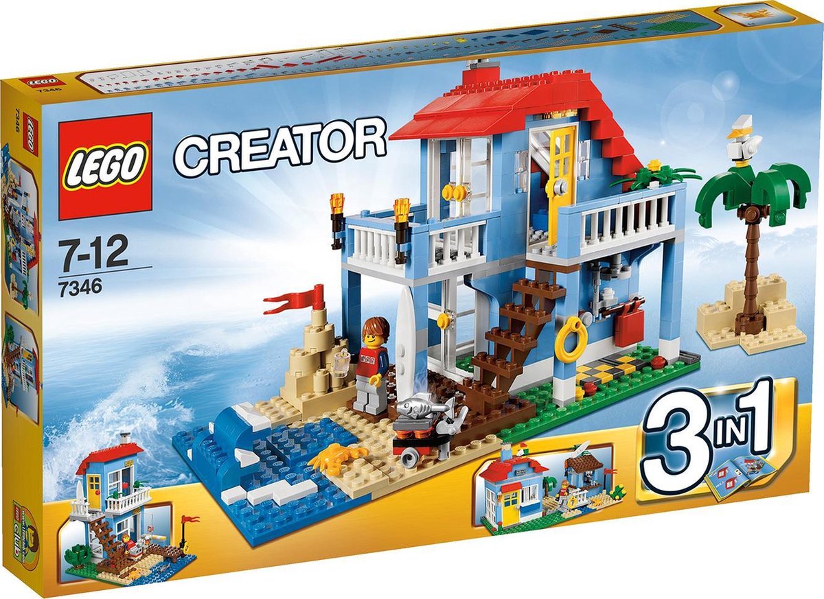 thee opvolger moordenaar LEGO Creator Huis aan Zee - 7346 | bol.com
