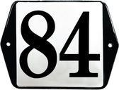 Modèle de numéro de maison en émail oreille - 84
