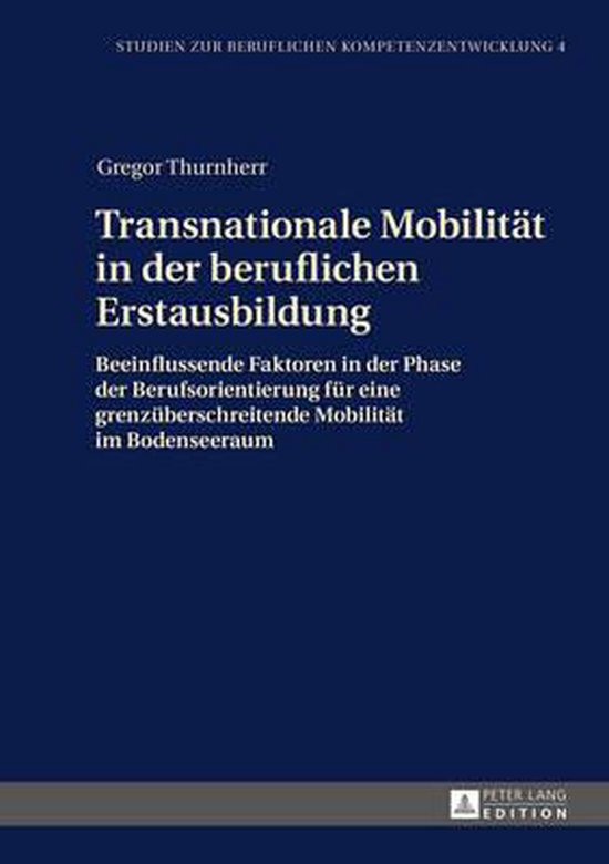 Transnationale Mobilität in der beruflichen Erstausbildung - cover