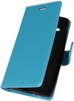 Turquoise Wallet Case Hoesje voor Sony Xperia XZ2 Compact
