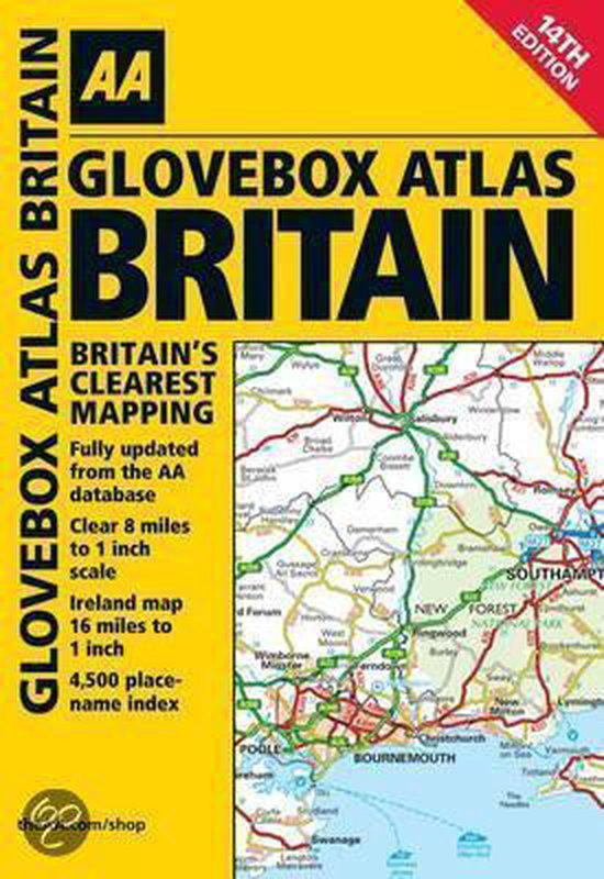 AA Glovebox Atlas Britain - cover