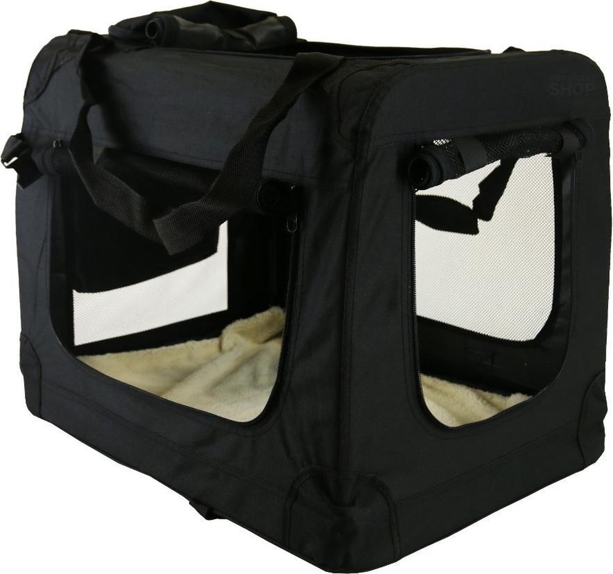 Auto Bench reisBench nylon Bench honden Bench S. Zwart 50x35x35cm