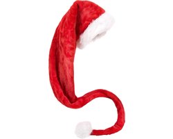 Mega Kerstman muts voor volwassenen - Verkleedhoofddeksel
