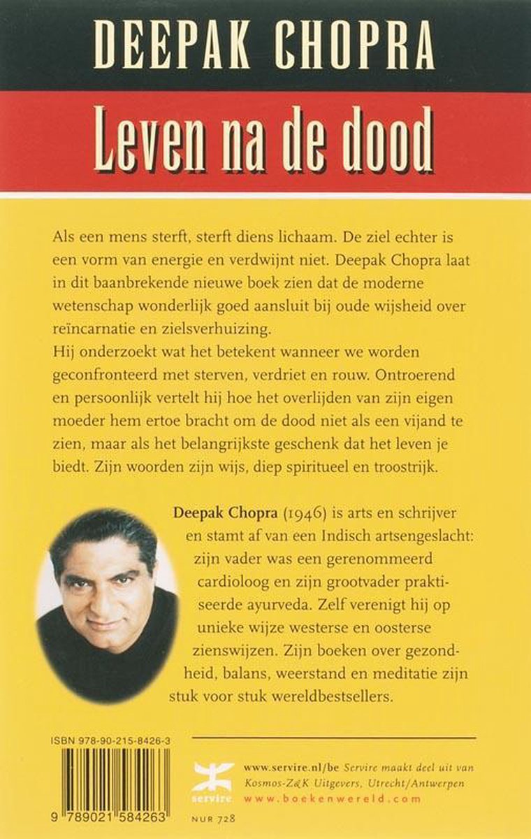 Leven Na De Dood - back cover