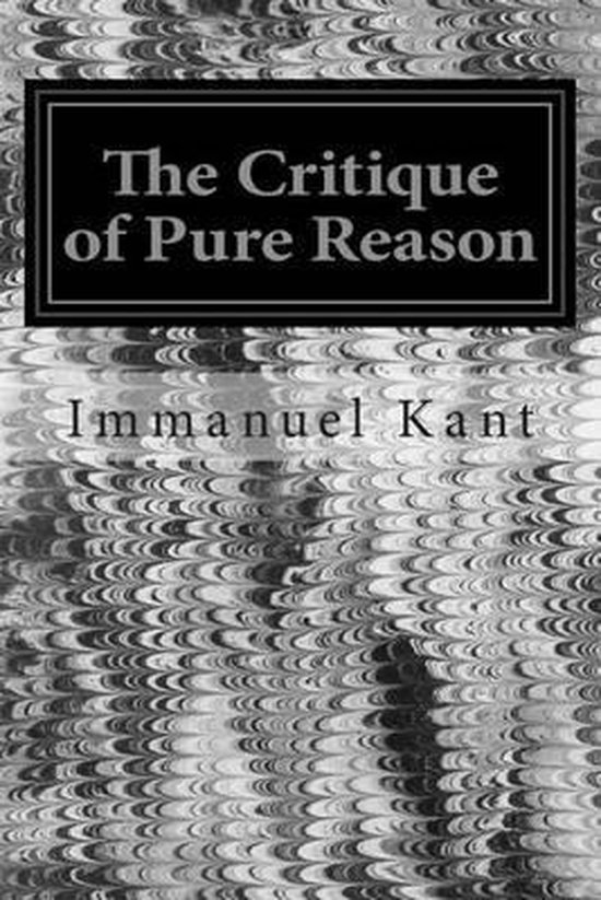 The Critique of Pure Reason - cover