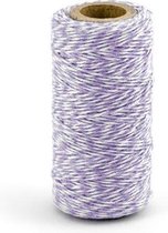 Partydeco - Decoratie touw Lavendel (50 meter)