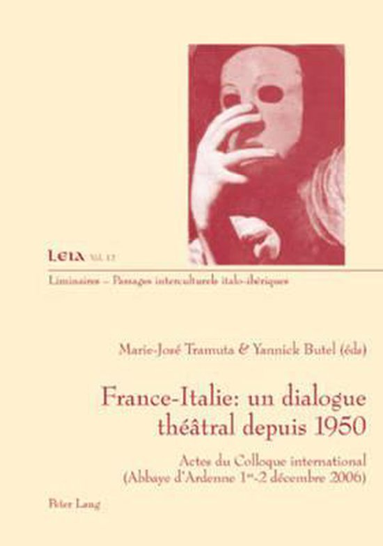 France-Italie : un dialogue théâtral depuis 1950 - cover
