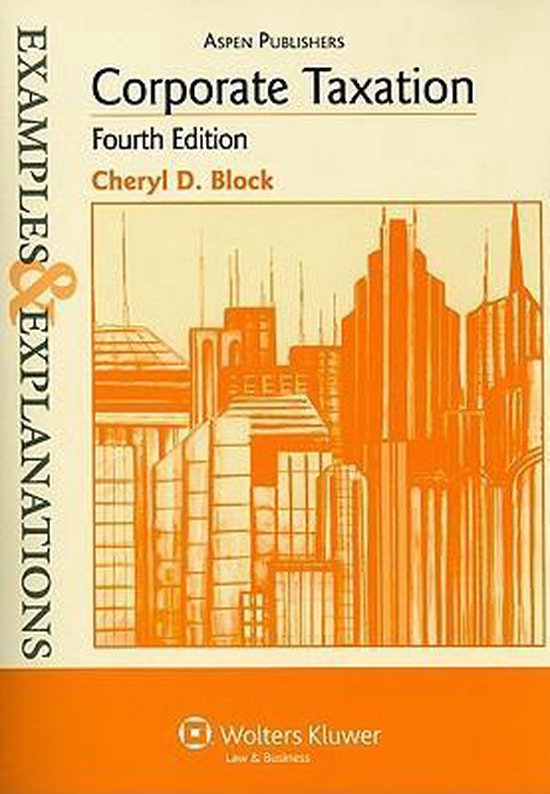 Examples & Explanations for Corporate Taxation - cover
