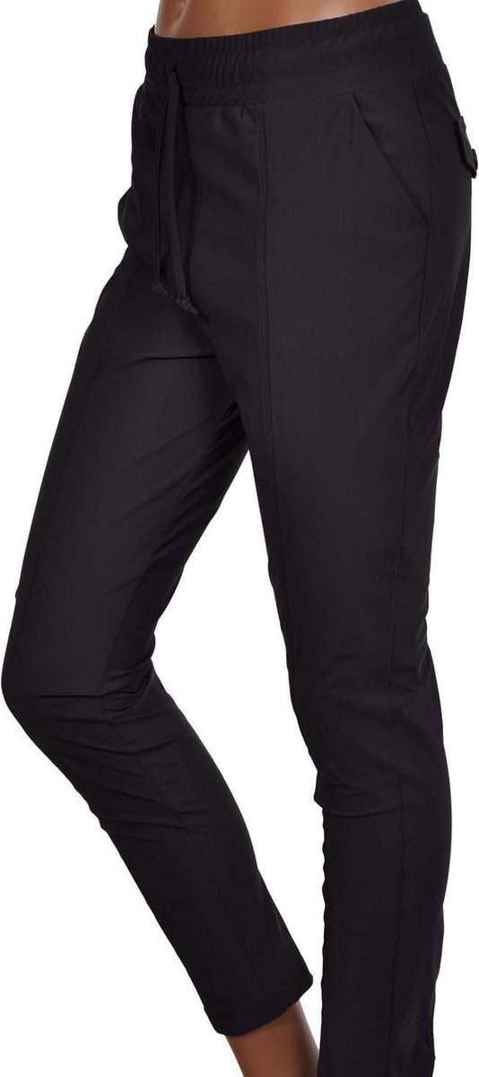 Travel stof broek TRIPLE NINE exclusive zwart Maat XXL bol
