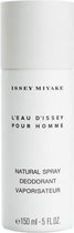 MULTI BUNDEL 4 stuks Issey Miyake L'eau D'issey Pour Homme Deodorant Spray 150ml