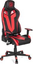 Gamestoel - Met Armleuning - Kunstleder - Zwart/Rood - Gamebreaker SX 03