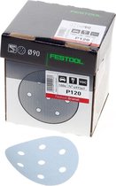 Bol.com Festool Klitschuurschijf STF diameter 90/6mm P120 (100 stuks) (Prijs per stuk) aanbieding
