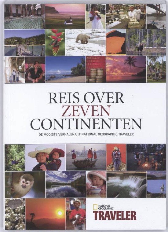 Cover van het boek 'Reis over zeven continenten'