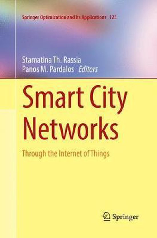 Springer Optimization and Its Applications125- Smart City Ne ... - cover