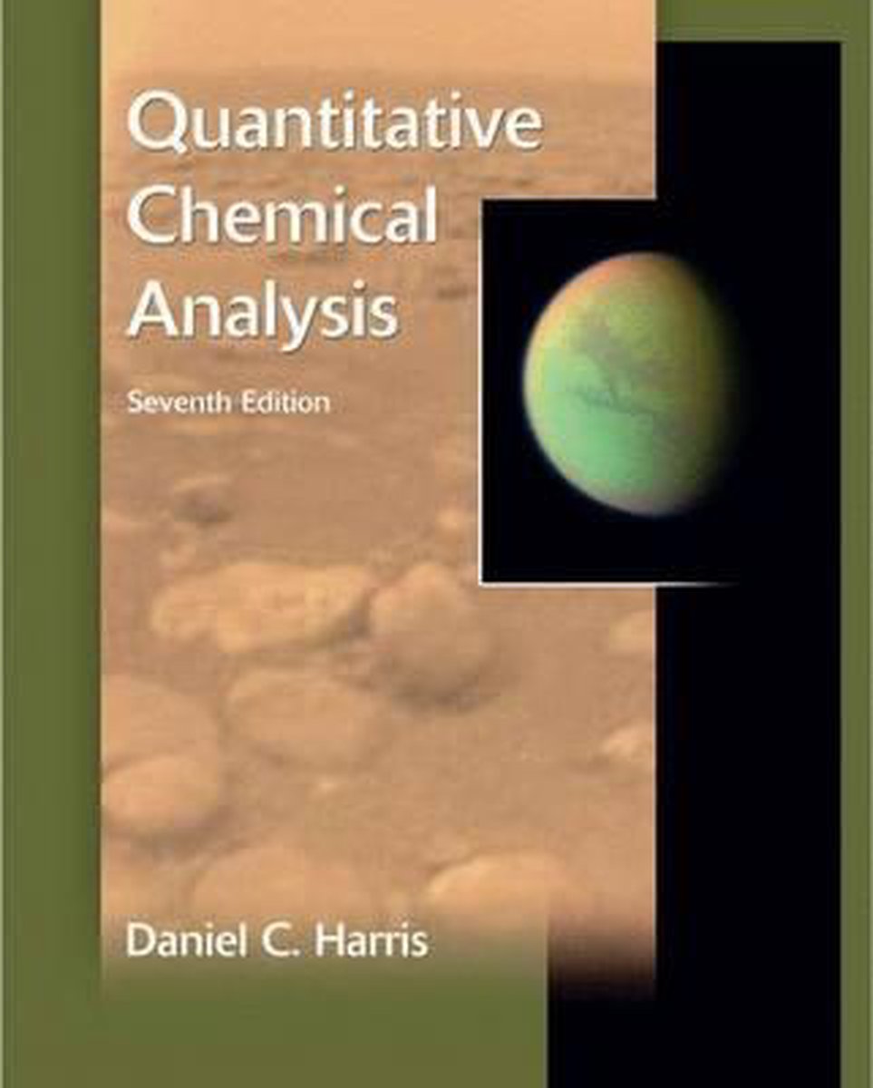 Omslag van Quantitative Chemical Analysis