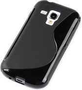 Samsung Galaxy Trend S7560 Silicone Case s-style hoesje Zwart