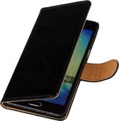 PU Leder Zwart Samsung Galaxy S Duos 3 - Book Case Wallet Cover Hoesje